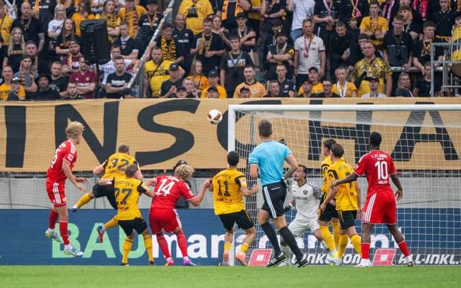Football, friendly match, Dynamo Dresden v 1. FC Union Berlin