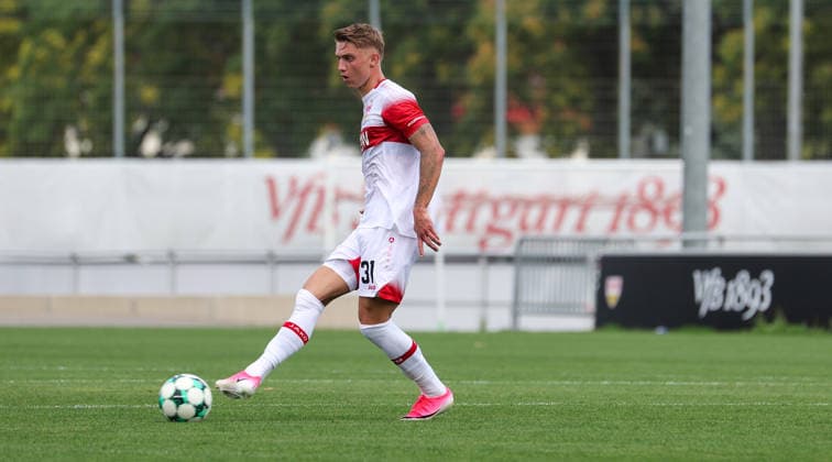2026.08.01, Deutschland, Stuttgart, Fußball VfB Stuttgart II vs. FC Astoria Walldorf, Veit Stange (VfB) *** August 1, 2026, Germany, Stuttgart, Soccer: VfB Stuttgart II vs. FC Astoria Walldorf, Veit Stange (VfB)