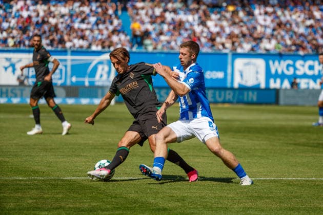 Football, friendly match, FC Hansa Rostock v Borussia Mönchengladbach