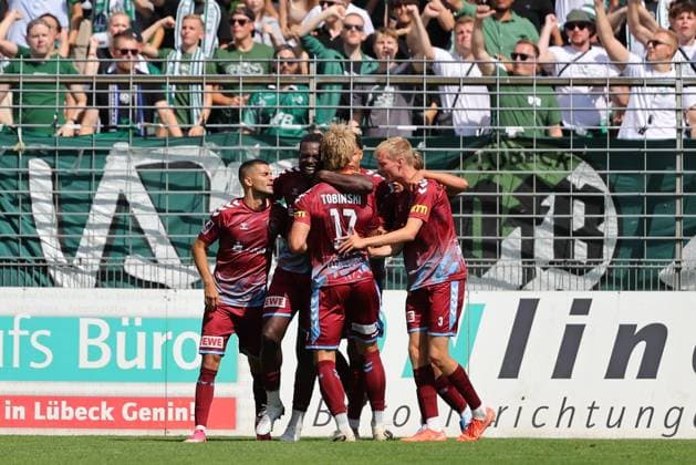 Football, RL North, VfB Lübeck v SC Weiche Flensburg