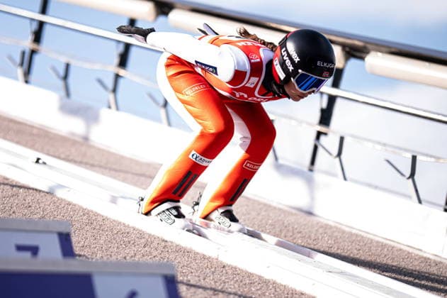 Wisla 01.08.2026 Ski jumping, Skispringen, Ski, nordisch FIS Summer Grand Prix 2026 on Adam Malysz Wisla Malinka Hill. Day 1. Women s Training --- Skoki Narciarskie. FIS Letnie Grand Prix 2026 na Skoczni im. Adama Malysza w Wisle Malince. Dzien 1. Trening Kobiet Persons shown : Silje Opseth Fot. Kai Taller Arena Akcji NEWSPIX.PL --- newspix.pl POLAND OUT! 