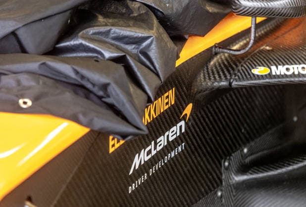 Ella Hakkinen, the daughter of former Finnish race car driver and Formula 1 driver Mika Hakkinen and his wife Marketa, will compete in Formula 4 in Most, on August 1, 2026. Snapshots from the afternoon before the race. (CTKxPhoto VojtechxHajek) CTKPhotoF202608010000901  CTKPhotoF202608010000901
