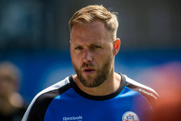 Rostock, Germany, August 1, 2026; 2026-2027 preseason match: FC Hansa Rostock vs. Borussia Mönchengladbach; Pictured: Coach Daniel Brinkmann of Hansa Rostock Copyright: xFotostandx xVoelkerx