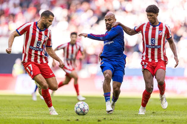 Football, friendly match, Atlético Madrid v Manchester United