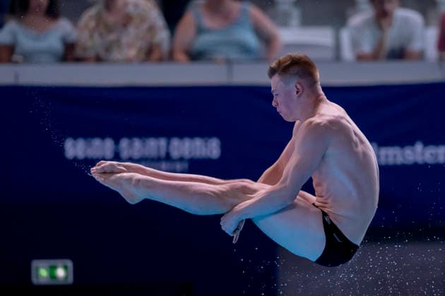 France, Paris, Centre Aquatique Olympique Metropole du Grand Paris, 01.08.2026, European Aquatics European Championships Diving, Day 2, Men™s 1m Springboard Preliminary, Jonathan Gisbert Schauer of Germany Photo by Eibner Pressefoto Tino Henschel European Aquatics European Championships Diving, Day 2, Men™s 1m Springboard Preliminary Paris *** France, Paris, Centre Aquatique Olympique Metropole du Grand Paris, August 1, 2026, European Aquatics Championships – Diving, Day 2, Men’s 1-meter Springboard Preliminary, Jonathan Gisbert Schauer of Germany Photo by Eibner Pressefoto Tino Henschel European Aquatics Championships Diving, Day 2, Men’s 1m Springboard Preliminary, Paris Copyright: xEibnerxPressefotox