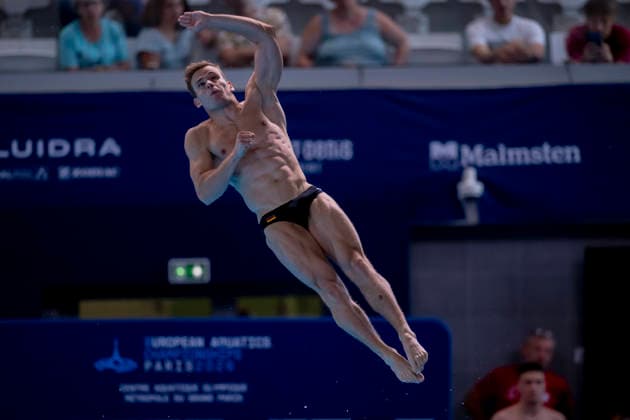 France, Paris, Centre Aquatique Olympique Metropole du Grand Paris, 01.08.2026, European Aquatics European Championships Diving, Day 2, Men™s 1m Springboard Preliminary, Moritz Linus Wesemann of Germany Photo by Eibner Pressefoto Tino Henschel European Aquatics European Championships Diving, Day 2, Men™s 1m Springboard Preliminary Paris *** France, Paris, Centre Aquatique Olympique Metropole du Grand Paris, August 1, 2026, European Aquatics Championships – Diving, Day 2, Men’s 1m Springboard Preliminary, Moritz Linus Wesemann of Germany Photo by Eibner Pressefoto Tino Henschel European Aquatics Championships Diving, Day 2, Men’s 1m Springboard Preliminary, Paris Copyright: xEibnerxPressefotox