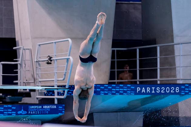 France, Paris, Centre Aquatique Olympique Metropole du Grand Paris, 01.08.2026, European Aquatics European Championships Diving, Day 2, Men™s 1m Springboard Preliminary, Moritz Linus Wesemann of Germany Photo by Eibner Pressefoto Tino Henschel European Aquatics European Championships Diving, Day 2, Men™s 1m Springboard Preliminary Paris *** France, Paris, Centre Aquatique Olympique Metropole du Grand Paris, August 1, 2026, European Aquatics Championships – Diving, Day 2, Men’s 1m Springboard Preliminary, Moritz Linus Wesemann of Germany Photo by Eibner Pressefoto Tino Henschel European Aquatics Championships Diving, Day 2, Men’s 1m Springboard Preliminary, Paris Copyright: xEibnerxPressefotox