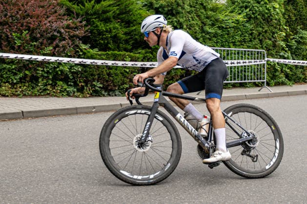 Finnish Formula 1 driver Valtteri Bottas at a World Cycling Series race in the gravel discipline, Hlinsko, Chrudim district, Pardubice Region, August 1st, 2026. (CTKxPhoto DavidxTanecek) CTKPhotoP2026080103175  CTKPhotoP2026080103175