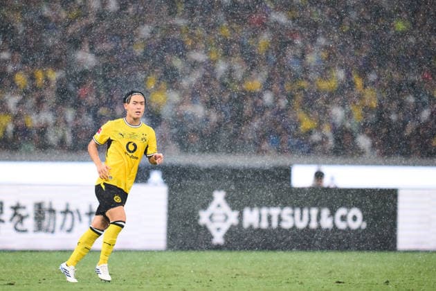 Takato Yamamoto (Dortmund), AUGUST 1, 2026 - Football Soccer : International Friendly, Länderspiel, Nationalmannschaft match between FC Tokyo -1 Borussia Dortmund at MUFG STADIUM (National Stadium) in Tokyo, Japan.  aflo_339773660 KenxAsakurax