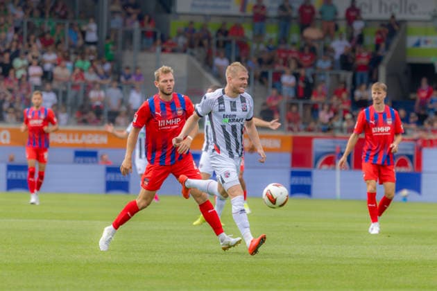 Football, friendly match, 1. FC Heidenheim v FC Ingolstadt 04