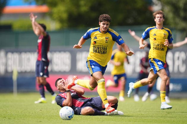Football, friendly match, FC Bologna v SC Cambuur Leeuwarden