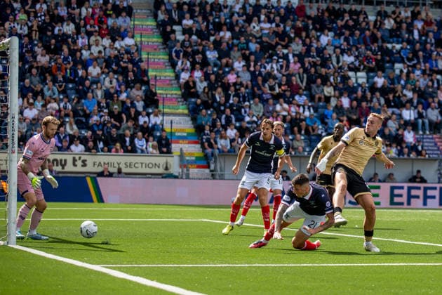 Football, Falkirk FC v St Mirren FC