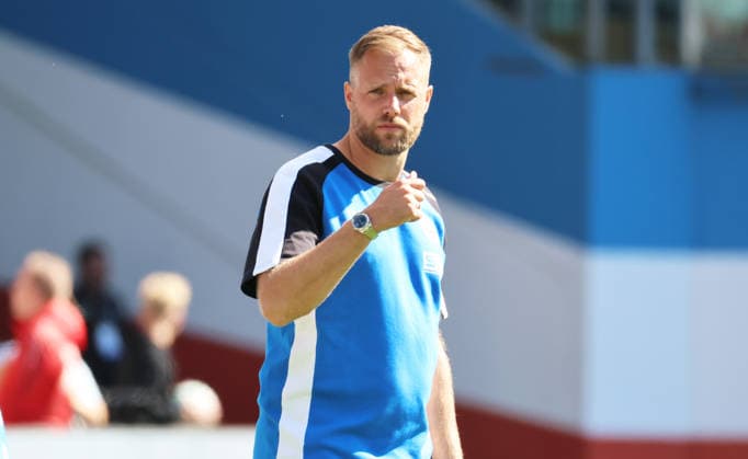 FC Hansa Rostock- Borussia Mönchengladbach Rostock 01.08.2026 Fußball Testspiel FC Hansa Rostock- Borussia Mönchengladbach Trainer Daniel Brinkmann FC Hansa Rostock Copyright by: Lutz Bongarts Rostock Ostseestadion Mecklenburg-Vorpommern Deutschland *** FC Hansa Rostock vs. Borussia Mönchengladbach, Rostock, August 1, 2026, Soccer Friendly Match: FC Hansa Rostock vs. Borussia Mönchengladbach, Coach Daniel Brinkmann, FC Hansa Rostock, Copyright by Lutz Bongarts Rostock Ostseestadion, Mecklenburg-Western Pomerania, Germany