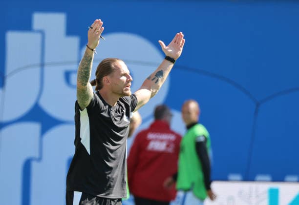 FC Hansa Rostock- Borussia Mönchengladbach Rostock 01.08.2026 Fußball Testspiel FC Hansa Rostock- Borussia Mönchengladbach Trainer Eugen Polanski Borussia Mönchengladbach Copyright by: Lutz Bongarts Rostock Ostseestadion Mecklenburg-Vorpommern Deutschland *** FC Hansa Rostock vs. Borussia Mönchengladbach, Rostock, August 1, 2026, Soccer Friendly Match: FC Hansa Rostock vs. Borussia Mönchengladbach; Coach Eugen Polanski, Borussia Mönchengladbach, Copyright by Lutz Bongarts. Rostock Ostseestadion, Mecklenburg-Western Pomerania, Germany