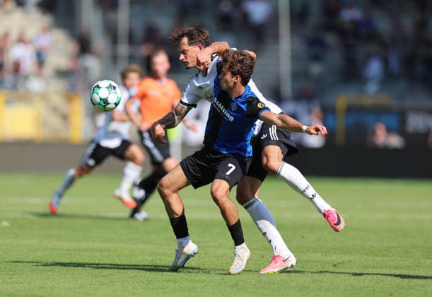 Football, friendly match, SV Waldhof Mannheim v Eintracht Frankfurt