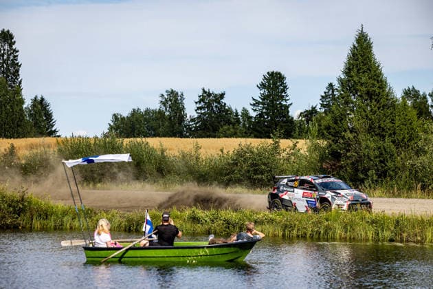 AUTO - WRC, Motorsport Rallye, WM - RALLY FINLAND 2026 26 Teemu SUNINEN, Janni HUSSI, Toyota GR Yaris, action during the 2026 Rally Finland, 10th round of the 2026 WRC World Rally Car Championship, from July 30 to August 2, 2026 at Jyvaskyla, Finland - JyvaskylaFinland  Copyright: xNikosxKatikisx
