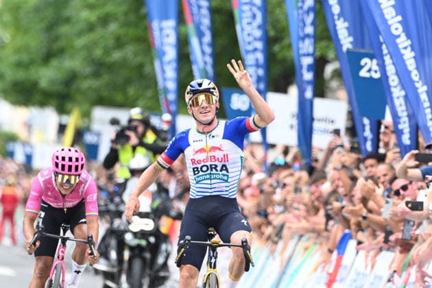 01-08-2026 Clasica San Sebastian; 2026, Red Bull - Bora Hansgrohe; 2026, Ef Education - Easypost; Evenepoel, Remco; Carapaz Antonio, Richard Antonio; San Sebastian; 