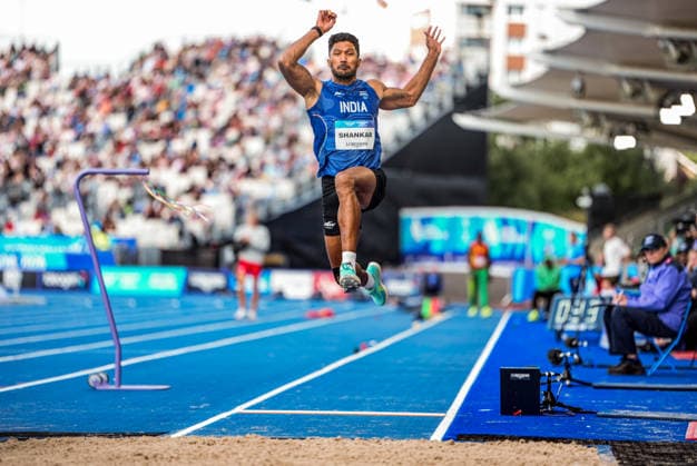 RECORD DATE NOT STATED PM Modi congratulates Tejaswin Shankar on Commonwealth Games 2026 bronze medal win New Delhi, Aug 01 (ANI): Prime Minister Narendra Modi tweets this picture to congratulate Tejaswin Shankar for securing a Bronze in the Men™s Decathlon event at the Commonwealth Games 2026 in Glasgow, in New Delhi on Saturday. (@narendramodi X ANI Photo) New Delhi Delhi India Copyright: xANIx ANI_20260801013