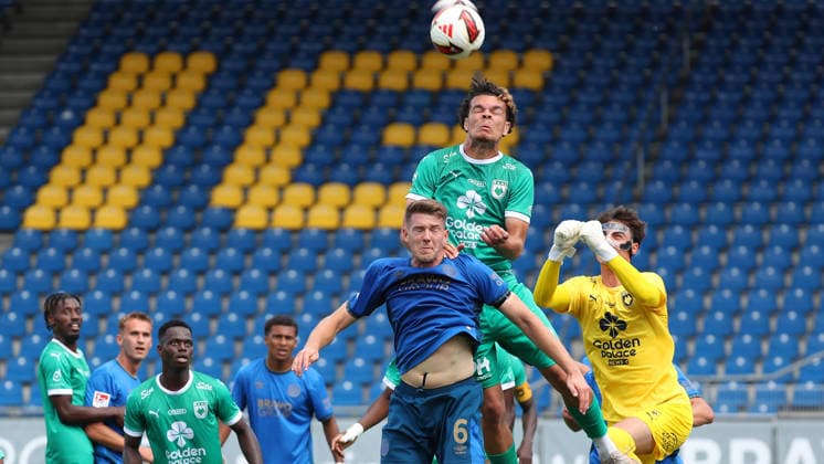 Eintracht vs. RAAL La Louviere, Testspiel Braunschweig, 01.08.2026, Fußball, Herren, Saison 2026 2027, Testspiel, Eintracht Braunschweig vs. RAAL La Louviere: Florian Flick (Eintracht Braunschweig) Deutschland *** Eintracht vs. RAAL La Louvière, Friendly Match in Braunschweig, August 1, 2026, Soccer, Men s, 2026–2027 Season, Friendly Match, Eintracht Braunschweig vs. RAAL La Louvière, Florian Flick, Eintracht Braunschweig, Germany