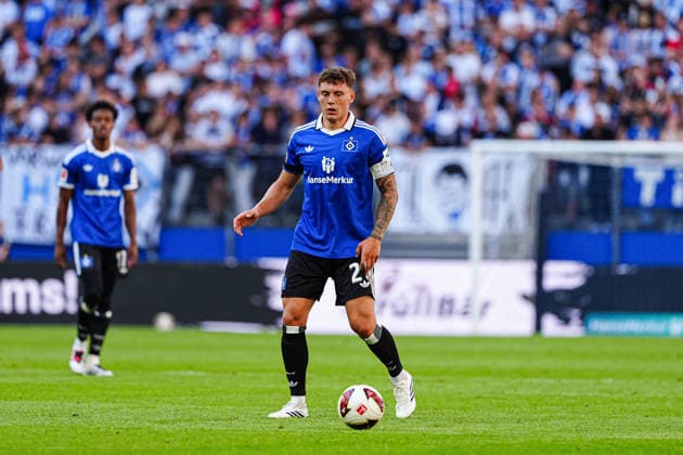 Nicolai Remberg (Hamburger SV, 21) GER, Hamburger SV vs. FC Everton, Fußball, Testspiel, Saison 2026 2027, 01.08.2026 GER, Hamburger SV vs. FC Everton, Fußball, Testspiel, Saison 2026 2027, 01.08.2026 Hamburg *** Nicolai Remberg, Hamburger SV, 21 (GER), Hamburger SV vs. Everton FC, Soccer, Friendly Match, 2026–2027 Season, August 1, 2026 (GER), Hamburger SV vs. Everton FC, Soccer, Friendly Match, 2026–2027 Season, August 1, 2026, Hamburg Copyright: xEibner-Pressefoto MarcelxvonxFehrnx EP_MFN