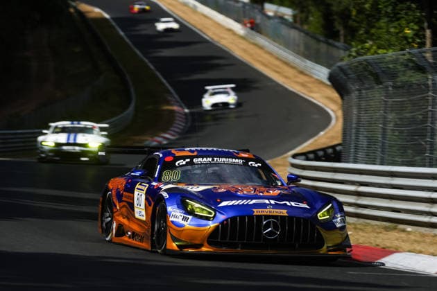 NLS7: KW 6h ADAC Ruhr-Pokal-Rennen, Nürburgring-Nordschleife 2026 - Foto: Gruppe C Photography Ralf Aron, Luca Stolz; Mercedes-AMG Team Ravenol 80, Mercedes-AMG GT3 Nürburg Nürburgring-Nordschleife Rheinland-Pfalz Germany Copyright: xGruppexCxPhotographyx