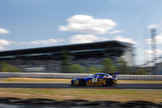 NLS7: KW 6h ADAC Ruhr-Pokal-Rennen, Nürburgring-Nordschleife 2026 - Foto: Gruppe C Photography Ralf Aron, Luca Stolz; Mercedes-AMG Team Ravenol 80, Mercedes-AMG GT3 Nürburg Nürburgring-Nordschleife Rheinland-Pfalz Germany Copyright: xGruppexCxPhotographyx