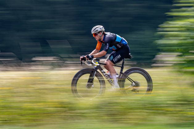 Jonas Lindberg of Sweden at a World Cycling Series race in the gravel discipline, Hlinsko, Chrudim district, Pardubice Region, August 1st, 2026. (CTKxPhoto DavidxTanecek) CTKPhotoP2026080103787  CTKPhotoP2026080103787