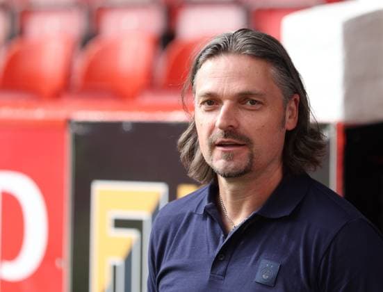Aberdeen sporting director Lutz Pfannenstiel Aberdeen v Heart of Midlothian, William Hill Scottish Premiership, Football, Pittodrie, Aberdeen, Scotland, UK - 01 Aug 2026Aberdeen Pittodrie Scotland United Kingdom  Copyright: xRussellxCheyne Shutterstockx 17024383z