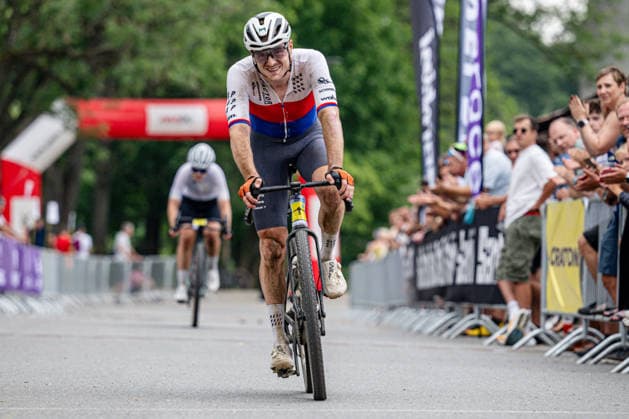 Petr Vakoc from the Czech Republic at a World Cycling Series race in the gravel discipline, Hlinsko, Chrudim district, Pardubice Region, August 1st, 2026. (CTKxPhoto DavidxTanecek) CTKPhotoP2026080103795  CTKPhotoP2026080103795