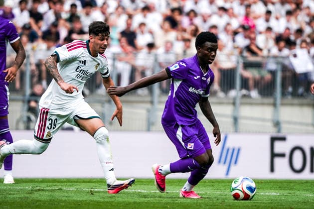 Football, friendly match, Real Madrid v AC Florence