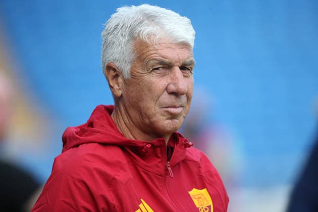 SOCCER - Friendly Match - Cardiff vs. Roma Photo by IPA ABACAPRESS.COM87161216 - August 1, 2026: Cardiff City vs. Roma (Friendly). Sports; Soccer; Pictured: Gasperini (Photo by Gino Mancini) Cardiff  Copyright: xIPAxSport ABACAx