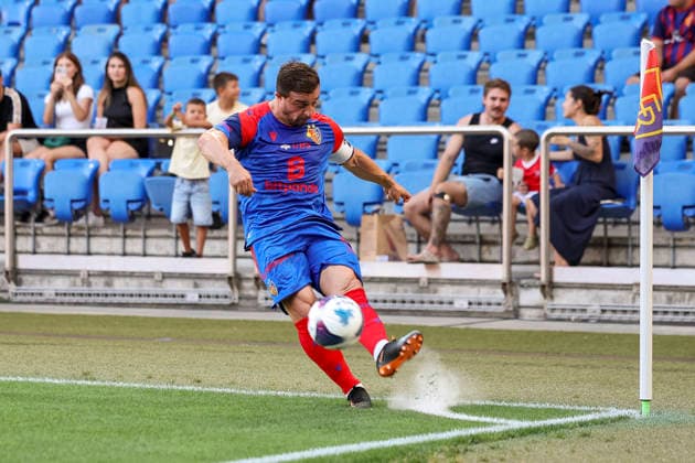 Xherdan Shaqiri (FC Basel, 10) beim Eckball , Schweiz, Fussball, Super League, 2.Spieltag, 2026 2027, FC Basel 1893 vs. FC Lausanne 01.08.2026, Basel Sankt Jakob Park Schweiz *** Xherdan Shaqiri, FC Basel, No. 10 on a corner kick, Switzerland, soccer, Super League, Matchday 2, 2026–2027, FC Basel 1893 vs. FC Lausanne Sport, August 1, 2026, St. Jakob Park, Basel, Switzerland Copyright: xGrantxHubbsx