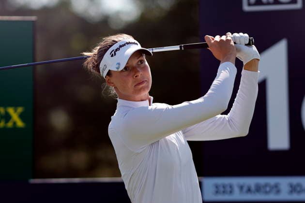 RECORD DATE NOT STATED 1st August 2026; Royal Lytham and St Annes Golf Club, Lytham St Annes, Lancashire, England; AIG Womens Open Championship Golf Day Three; A round of 67 saw Esther Henseleit (GER) move to four under par at the end of the third day at the Royal Lytham &amp; St Annes Golf Club AlanxMartin