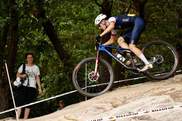 01.08.2026, Monteceneri, Monte Ceneri, 2026 UEC MTB European Championship, EM, Europameisterschaft XCO Men U23 s Final (cross country olympic) Alix Andre Gallis 9 (FRA) Monteceneri Monte Ceneri Ticino Switzerland *** August 1, 2026, Monteceneri, Monte Ceneri, 2026 UEC MTB European Championship XCO Men s U23 Final, Cross Country Olympic: Alix Andre Gallis 9 (FRA), Monteceneri, Monte Ceneri, Ticino, Switzerland Copyright: xJustPictures.ch FrancescoxMinghettix jp-en-FrMi-_NG_0061