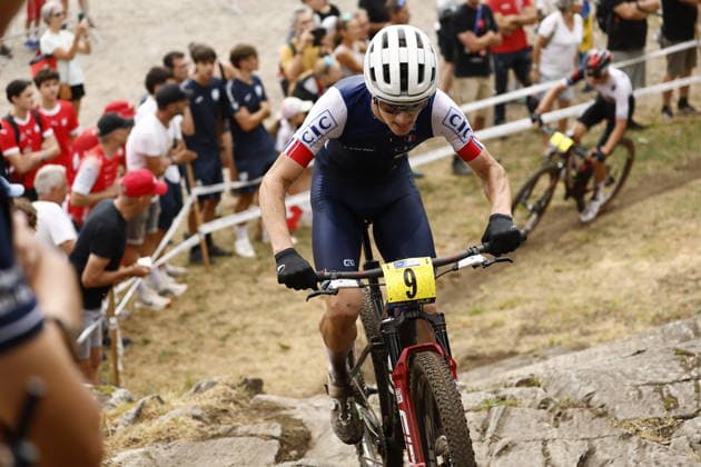 01.08.2026, Monteceneri, Monte Ceneri, 2026 UEC MTB European Championship, EM, Europameisterschaft XCO Men U23 s Final (cross country olympic) Alix Andre Gallis 9 (FRA) Monteceneri Monte Ceneri Ticino Switzerland *** August 1, 2026, Monteceneri, Monte Ceneri, 2026 UEC MTB European Championship XCO Men s U23 Final, Cross Country Olympic: Alix Andre Gallis 9 (FRA), Monteceneri, Monte Ceneri, Ticino, Switzerland Copyright: xJustPictures.ch FrancescoxMinghettix jp-en-FrMi-_NG_0076