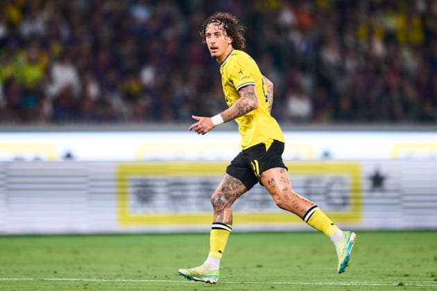 Fabio Silva (Dortmund), AUGUST 1, 2026 - Football Soccer : International Friendly, Länderspiel, Nationalmannschaft match between FC Tokyo -1 Borussia Dortmund at MUFG STADIUM (National Stadium) in Tokyo, Japan.  aflo_339794663 KenxAsakurax