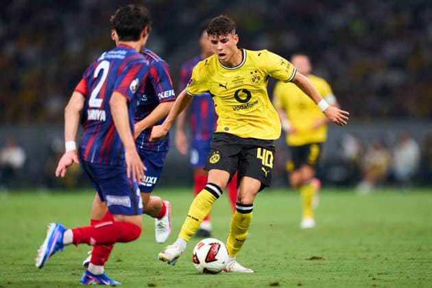 Samuele Inacio (Dortmund), AUGUST 1, 2026 - Football Soccer : International Friendly, Länderspiel, Nationalmannschaft match between FC Tokyo -1 Borussia Dortmund at MUFG STADIUM (National Stadium) in Tokyo, Japan.  aflo_339794734 KenxAsakurax