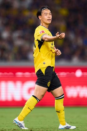 Takato Yamamoto (Dortmund), AUGUST 1, 2026 - Football Soccer : International Friendly, Länderspiel, Nationalmannschaft match between FC Tokyo -1 Borussia Dortmund at MUFG STADIUM (National Stadium) in Tokyo, Japan.  aflo_339794742 KenxAsakurax