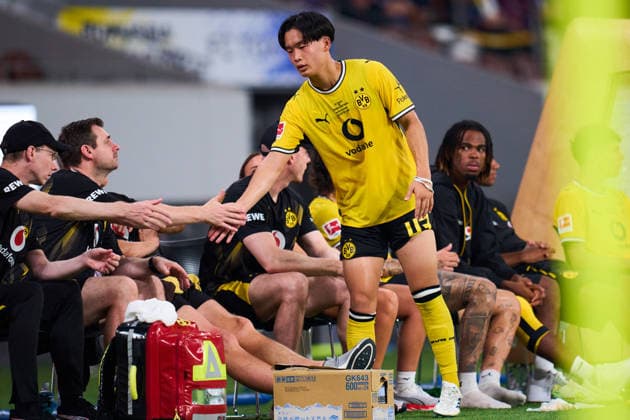 Takato Yamamoto (Dortmund), AUGUST 1, 2026 - Football Soccer : International Friendly, Länderspiel, Nationalmannschaft match between FC Tokyo -1 Borussia Dortmund at MUFG STADIUM (National Stadium) in Tokyo, Japan.  aflo_339794784 KenxAsakurax