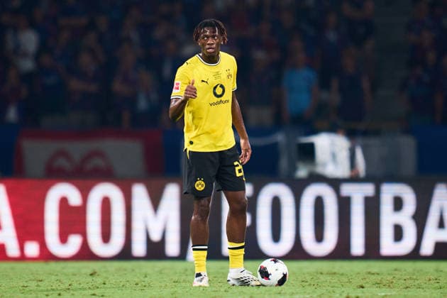 Joane Gadou (Dortmund), AUGUST 1, 2026 - Football Soccer : International Friendly, Länderspiel, Nationalmannschaft match between FC Tokyo -1 Borussia Dortmund at MUFG STADIUM (National Stadium) in Tokyo, Japan.  aflo_339794806 KenxAsakurax