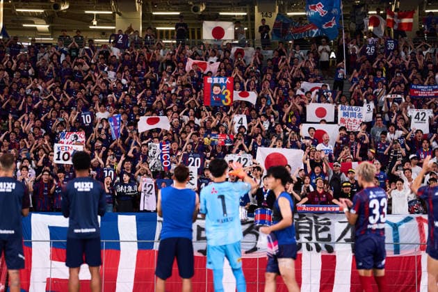 FC FC Tokyo Fans, AUGUST 1, 2026 - Football Soccer : International Friendly, Länderspiel, Nationalmannschaft match between FC Tokyo -1 Borussia Dortmund at MUFG STADIUM (National Stadium) in Tokyo, Japan.  aflo_339794869 KenxAsakurax