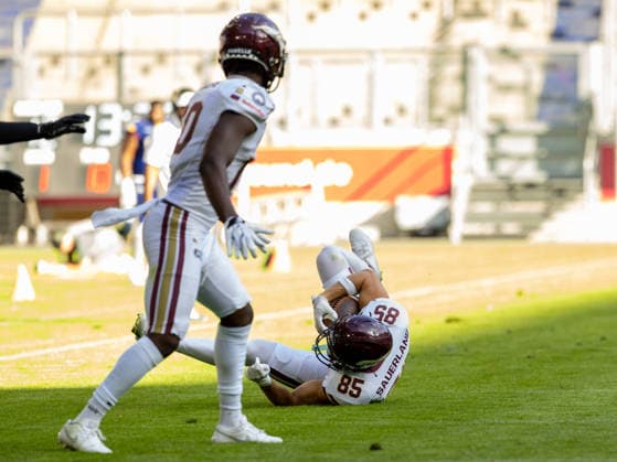 Rhein Fire vs Alpine Rams, American Football, American Football League Europe, Week 11, 2026, 01.08.2026, Duisburg Schauinsland-Reisen-Arena Germany Copyright: xPFA ChristopherxMettkenx