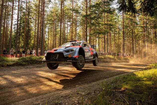 IPA87163977 - Thierry Neuville (BEL) and Martijn Wydaeghe (BEL) in a Hyundai i20 N Rally1 from the Hyundai Shell Mobis World Rally Team in action during the FIA WRC, Motorsport Rallye, WM SECTO RALLY FINLAND in Jyväskylä, Finland, July 30–August 2, 2026.  Copyright: xFedericoxManoni IPAxSportx xx 87163977