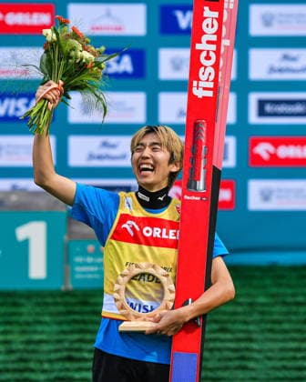 2026.08.01 Wisla Skoki narciarskie Sezon 2026 FIS Letnie Grand Prix w skokach narciarskich Wisla 2026 - Konkurs indywidualny N z Naoki Nakamura, Gregor Deschwanden, podium, radosc, wygrana, zwyciestwo Foto Marcin Bulanda PressFocus 2026.08.01 Wisla Ski jumping, Skispringen, Ski, nordisch Grand Prix Season 2026 Individual Men Season 2026 FIS Letnie Grand Prix w skokach narciarskich Wisla 2026 - Konkurs indywidualny Naoki Nakamura, Gregor Deschwanden, podium, radosc, wygrana, zwyciestwo Credit: Marcin Bulanda PressFocus NEWSPIX.PL --- newspix.pl POLAND OUT! 
