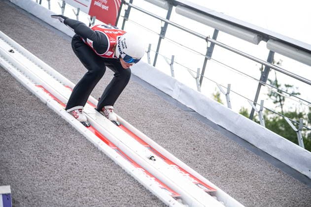 Wisla 01.08.2026 Ski jumping, Skispringen, Ski, nordisch FIS Summer Grand Prix 2026 on Adam Malysz Wisla Malinka Hill. Day 1. Training. --- Skoki Narciarskie. FIS Letnie Grand Prix 2026 na Skoczni im. Adama Malysza w Wisle Malince. Dzien 1. Trening Persons shown : Dawid Kubacki Fot. Kai Taller Arena Akcji NEWSPIX.PL --- newspix.pl POLAND OUT! 