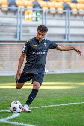 Ecke durch Mehdi Loune (Alemannia Aachen, 10) Roda Kerkrade vs. Alemannia Aachen, Fussball, Internationales Testspiel, Saison 2026 2027, 01.08.2026 Roda Kerkrade vs. Alemannia Aachen, Fussball, Internationales Testspiel, Saison 2026 2027, 01.08.2026 Kerkrade *** Corner kick by Mehdi Loune, Alemannia Aachen, 10 Roda Kerkrade vs. Alemannia Aachen, Soccer, International Friendly, 2026–2027 Season, August 1, 2026, Roda Kerkrade vs. Alemannia Aachen, Soccer, International Friendly, 2026–2027 Season, August 1, 2026, Kerkrade Copyright: xEibner-Pressefoto J.xDerondeaux EP_JDU
