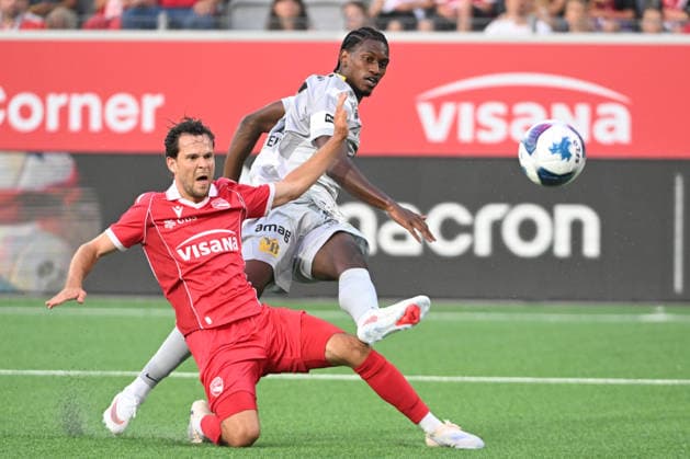 THUN, SWITZERLAND - AUGUST 1: Joel Monteiro of Young Boys scores to make it 1:0 during the Swiss Super League 2026 27 match between FC Thun and BSC Young Boys at Visana Stadion on August 1, 2026 in Thun, Switzerland. Thun VISANA Stadion Bern Switzerland *** THUN, SWITZERLAND AUGUST 1 Joel Monteiro of Young Boys scores to make it 1–0 during the 2026–27 Swiss Super League match between FC Thun and BSC Young Boys at Visana Stadium on August 1, 2026, in Thun, Switzerland Thun VISANA Stadium Bern Switzerland Copyright: xJustPictures.ch ManuelxWinterbergerx jp-en-EuSpIm-MWI_1720