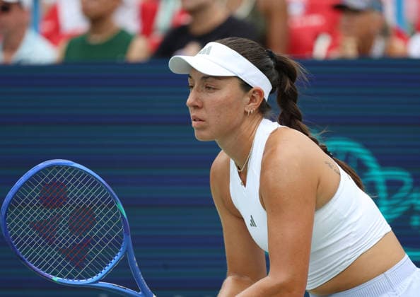 August 1, 2026, Washington, Columbia, USA: JESSICA PEGULA of USA during the match against D. Shnaider in semi-finals of Mubadala Washington DC, USA. Washington USA - ZUMAc278 20260801_zsp_c278_004 Copyright: xMarcinxCholewinskix