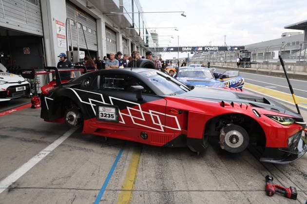 RECORD DATE NOT STATED Der brandneue Toyota GR GT3 bei ersten Testfahrten auf der Nürburgring Nordschleife GER, Motorsport, Nuerburgring Langstrecken Serie 2026, NLS, 6h ADAC Ruhr-Pokal-Rennen, Test, Freies Training, Nuerburgring, Deutschland, Rheinland-Pfalz, 31.07.2026 GER, Motorsport, Nuerburgring Langstrecken Serie 2026, NLS, 6h ADAC Ruhr-Pokal-Rennen, Test, Freies Training, Nuerburgring, Deutschland, Rheinland-Pfalz, 31.07.2026 Nuerburg *** The brand-new Toyota GR GT3 during its first test runs on the Nürburgring Nordschleife GER, Motorsports, 2026 Nürburgring Endurance Series, NLS, 6-Hour ADAC Ruhr Cup Race, Test, Free Practice, Nürburgring, Germany, Rhineland-Palatinate, July 31, 2026 GER, Motorsports, 2026 Nürburgring Endurance Series, NLS, 6-Hour ADAC Ruhr Cup Race, Test, Free Practice, Nürburgring, Germany, Rhineland-Palatinate, July 31, 2026 Nürburgring Copyright: xEibner-Pressefoto JuergenxAugstx EP_JAT