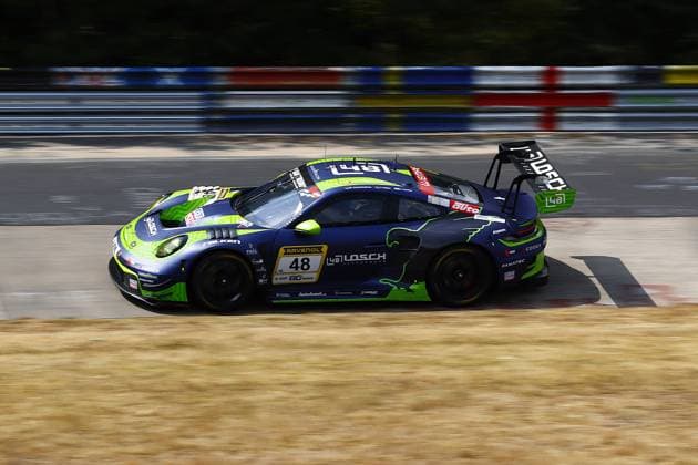 RECORD DATE NOT STATED 48 Patrick Assenheimer (Heilbronn GER) Tobias Mueller(Euskirchen GER) Dylan Pereira (LUX), Porsche 911 GT3 R Evo2, Team: 48 Lorsch Motorsport by Black Falcon (GER) GER, Motorsport, Nuerburgring Langstrecken Serie 2026, NLS, 6h ADAC Ruhr-Pokal-Rennen, Test, Freies Training, Nuerburgring, Deutschland, Rheinland-Pfalz, 31.07.2026 GER, Motorsport, Nuerburgring Langstrecken Serie 2026, NLS, 6h ADAC Ruhr-Pokal-Rennen, Test, Freies Training, Nuerburgring, Deutschland, Rheinland-Pfalz, 31.07.2026 Nuerburg *** 48 Patrick Assenheimer Heilbronn GER Tobias Mueller Euskirchen GER Dylan Pereira LUX, Porsche 911 GT3 R Evo2, Team 48 Lorsch Motorsport by Black Falcon GER GER, Motorsports, Nürburgring Endurance Series 2026, NLS, 6h ADAC Ruhr Cup Race, Test, Free Practice, Nürburgring, Germany, Rhineland-Palatinate, July 31, 2026 GER, Motorsports, 2026 Nürburgring Endurance Series, NLS, 6-Hour ADAC Ruhr Cup Race, Test, Free Practice, Nürburgring, Germany, Rhineland-Palatinate, July 31, 2026 Nürburg Copyright: xEibner-Pressefoto JuergenxAugstx EP_JAT